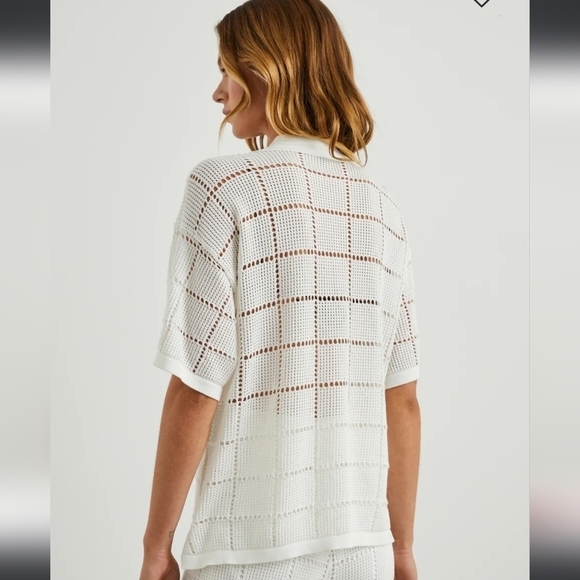 Rails Clemente top white medium NWOT - Picture 4 of 9
